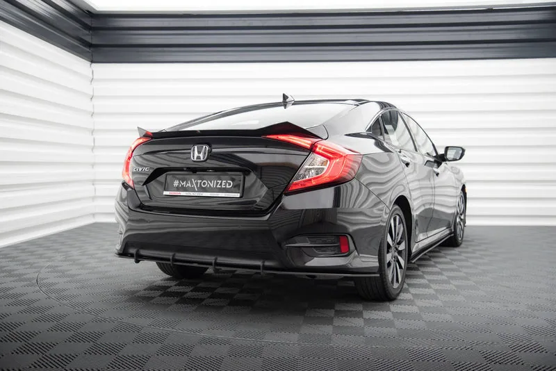 Tagumine difuusor Street Pro — Honda Civic Mk10 (2017–2023)