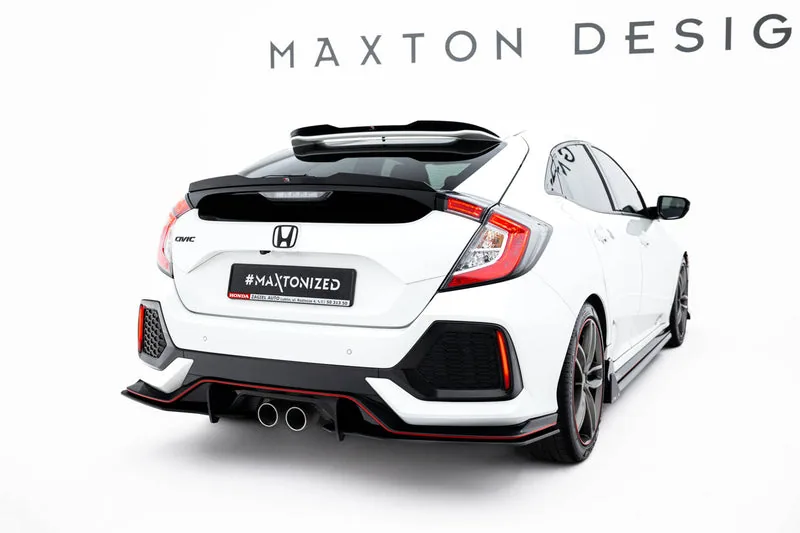 Tagumised küljesplitterid Street Pro — Honda Civic Sport Mk 10 (2017–2023)