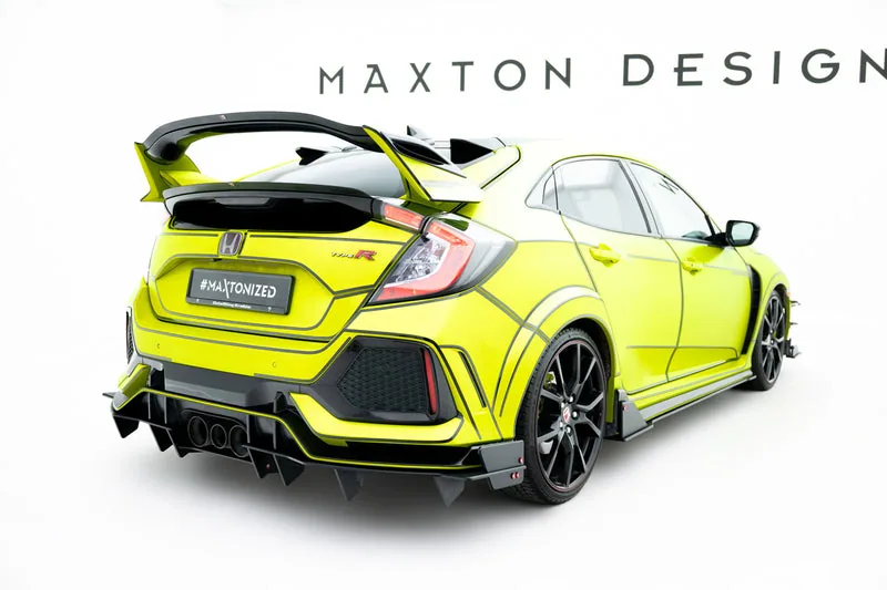 Задний диффузор Street Pro — Honda Civic Type-R Mk10 / Mk10 Facelift (2017–2019)