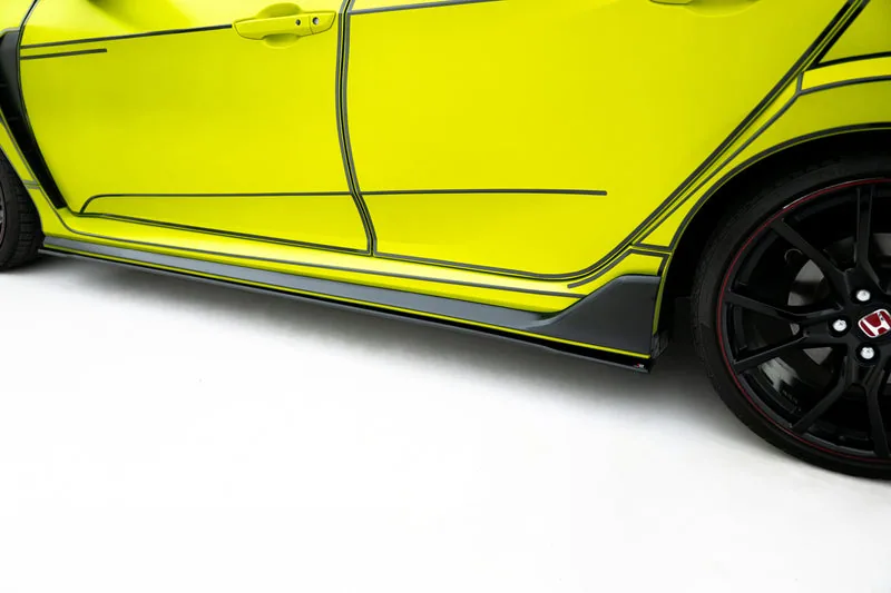 Side skirts Street Pro V.2 — Honda Civic Type-R Mk10 / Mk10 Facelift (2017–2019)