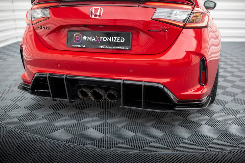Задние боковые сплиттеры Street Pro — Honda Civic Type-R Mk 11 (2023–)