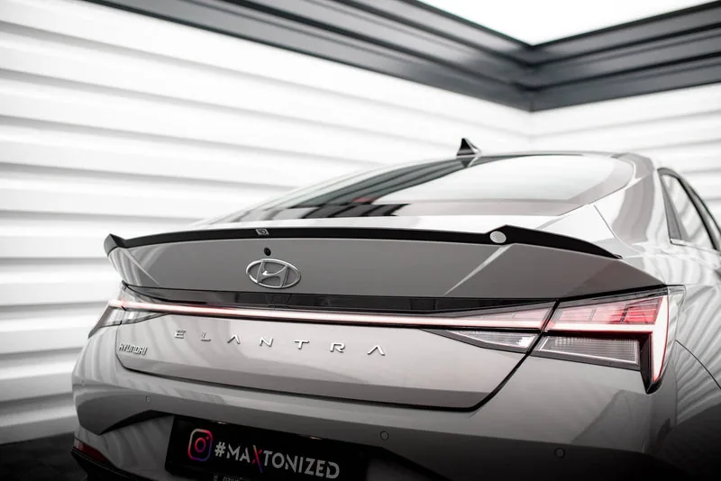 Spoiler cap — Hyundai Elantra Mk7 (2020–2023)