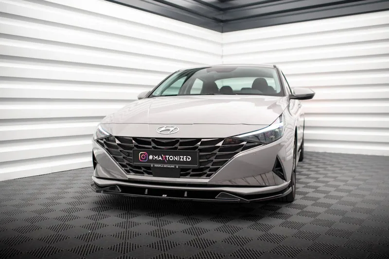 Front splitter — Hyundai Elantra Mk7 (2020–2023)