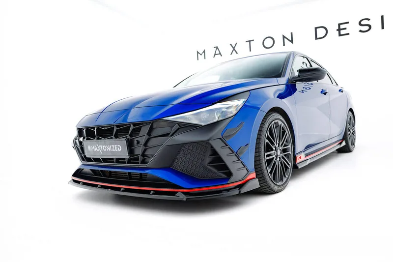 Esisplitter V.2 — Hyundai Elantra N Mk7 (2020–2023)