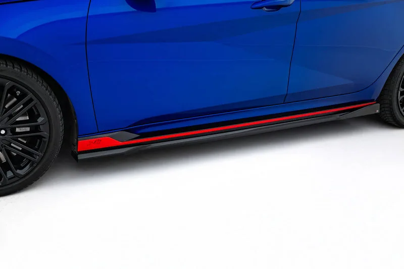 Side skirts — Hyundai Elantra N Mk7 (2020–2023)