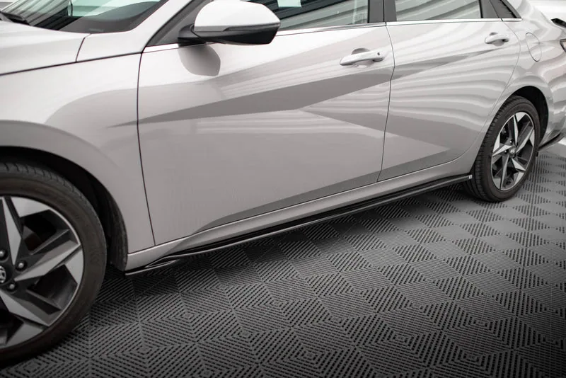Side skirts — Hyundai Elantra Mk7 (2020–2023)