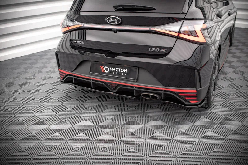 Tagumised küljesplitterid püsttugedega — Hyundai I20 N Mk3 (2020–)