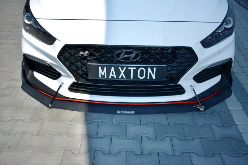 Front splitter — Hyundai I30 Mk3 N (2017–2020)