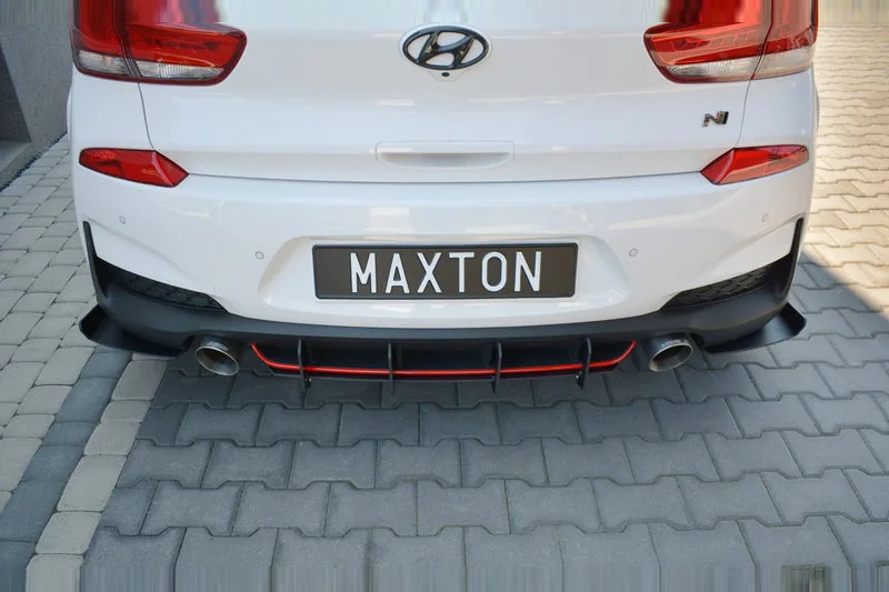 Rear valance — Hyundai I30 Mk3 N (2017–2020)