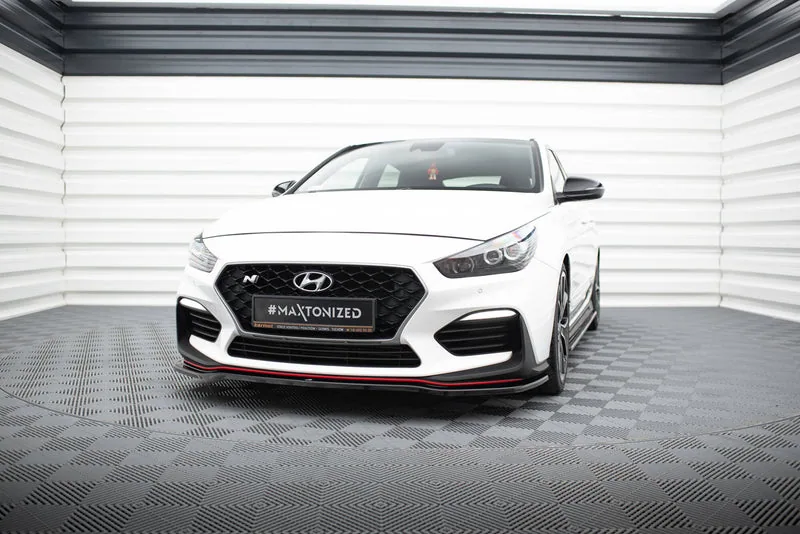 Front splitter V.2 — Hyundai I30 N Mk3 Hatchback / Fastback (2007–2020)
