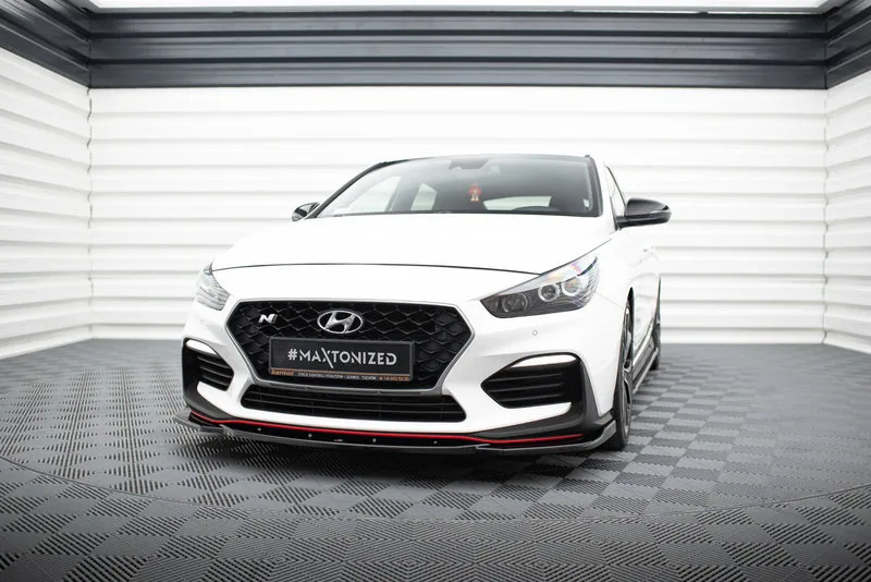 Front splitter V.4 — Hyundai I30 N Mk3 Hatchback / Fastback (2007–2020)