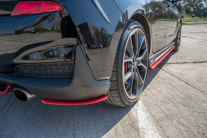 Tagumised küljesplitterid V.2 — Hyundai I30 N Mk3 Hatchback (2017–2020)