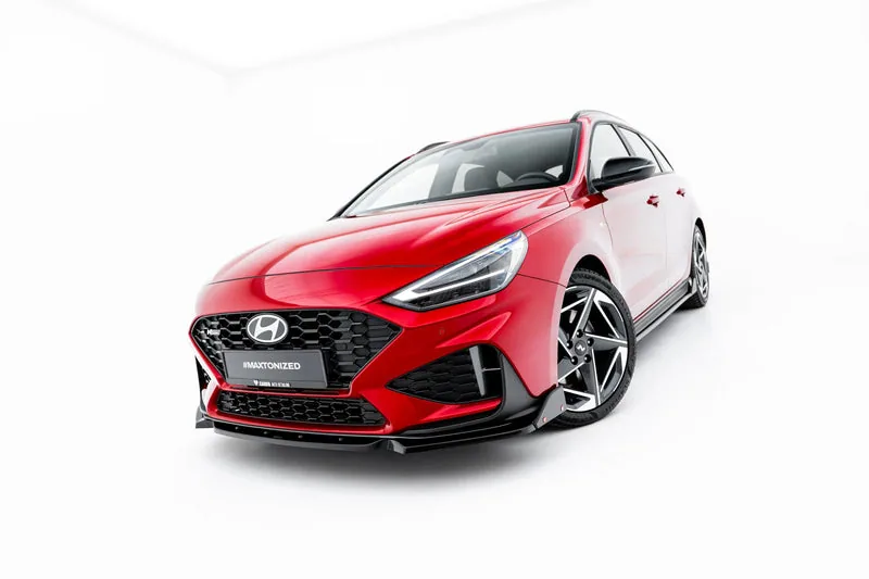 Esisplitter V.1 + tiivakesed — Hyundai I30 N-Line Wagon Mk3 Facelift