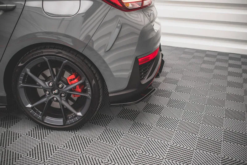 Rear side splitters V.2 — Hyundai I30 N Hatchback Mk3 Facelift (2020–)