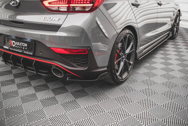 Rear side splitters V.3 — Hyundai I30 N Hatchback Mk3 Facelift (2020–)