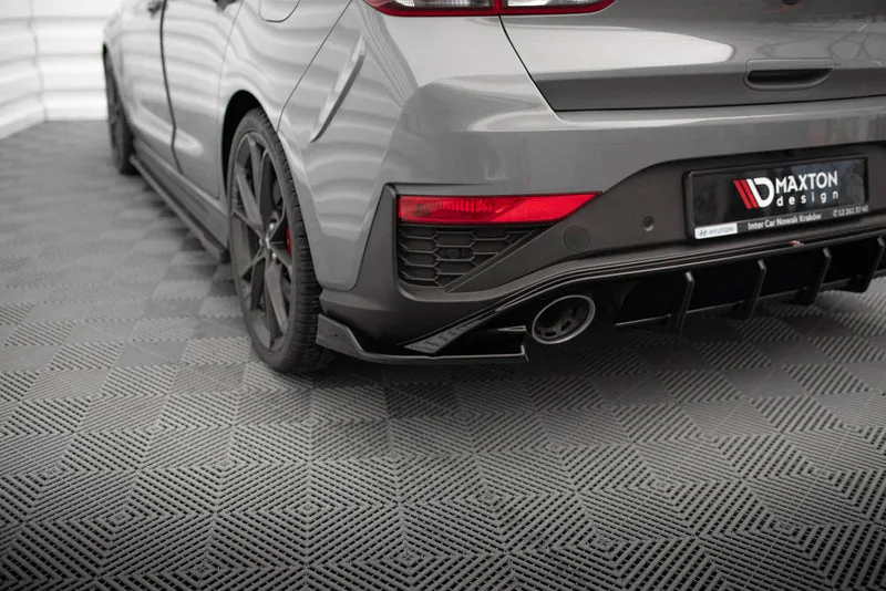 Rear side splitters V.6 — Hyundai I30 N Hatchback Mk3 Facelift (2020–)
