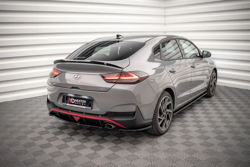 Задние боковые сплиттеры — Hyundai I30 Fastback N-Line Mk3 Facelift (2020–)