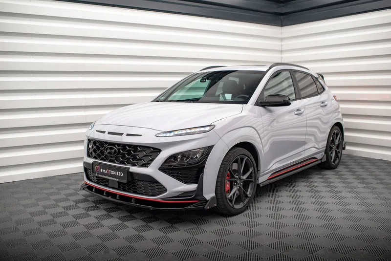 Esisplitter V.2 + tiivakesed — Hyundai Kona N Mk1 (2017–)