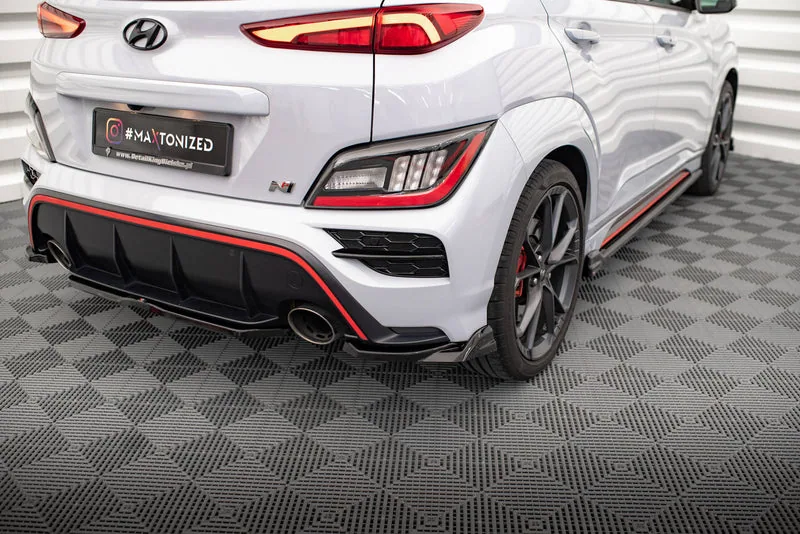 Tagumised küljesplitterid V.2 — Hyundai Kona N Mk1 (2017–)