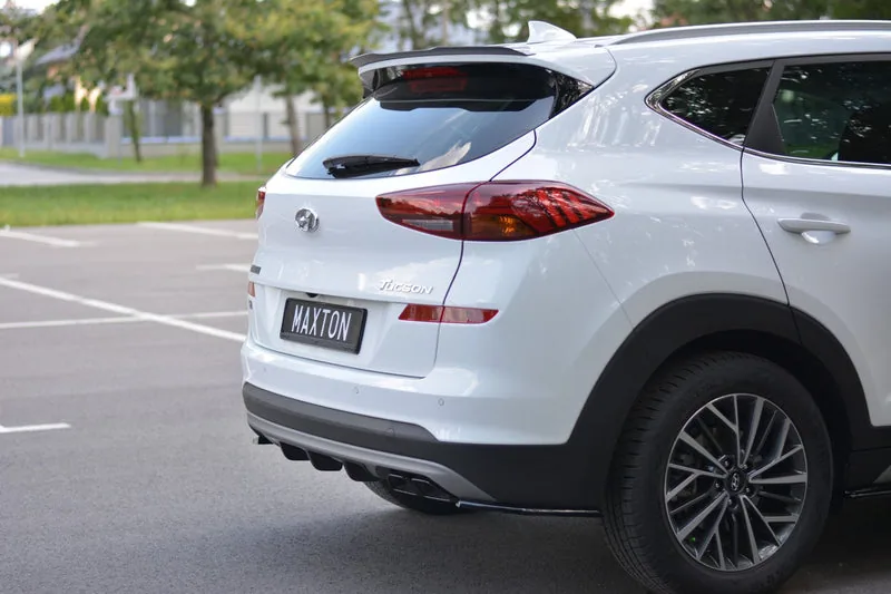 Rear valance — Hyundai Tucson Mk3 Facelift (2018–2020)