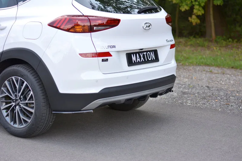 Rear side splitters — Hyundai Tucson Mk3 Facelift (2018–2020)