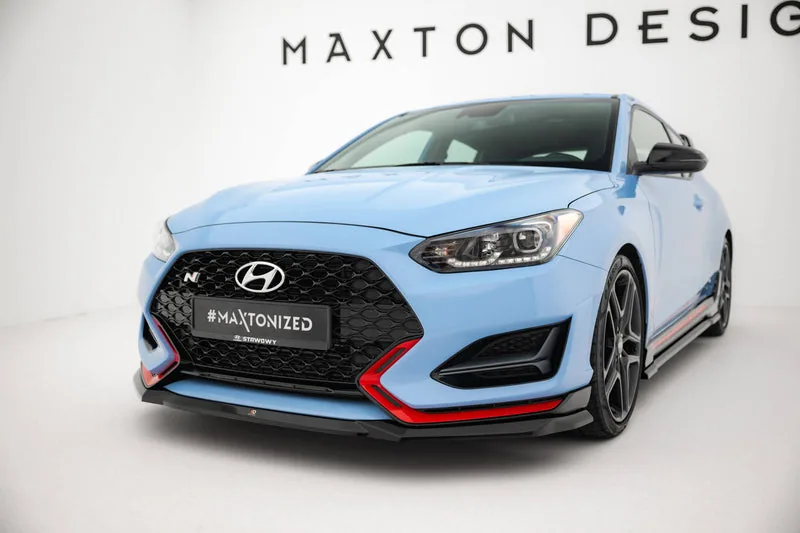 Front splitter V.1 — Hyundai Veloster N Mk2 (2018–2022)