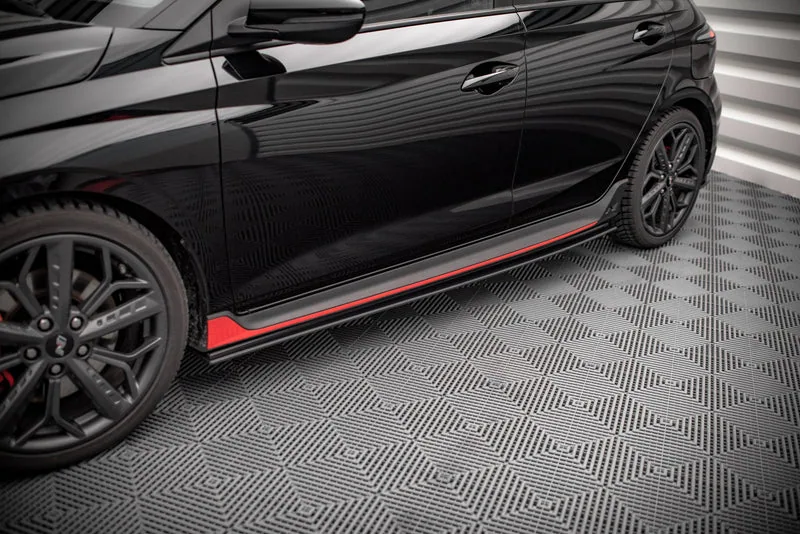 Side skirts Street Pro — Hyundai I20 N Mk3 (2020–)