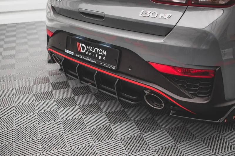 Tagumine difuusor Street Pro — Hyundai I30 N Hatchback Mk3 Facelift (2020–)