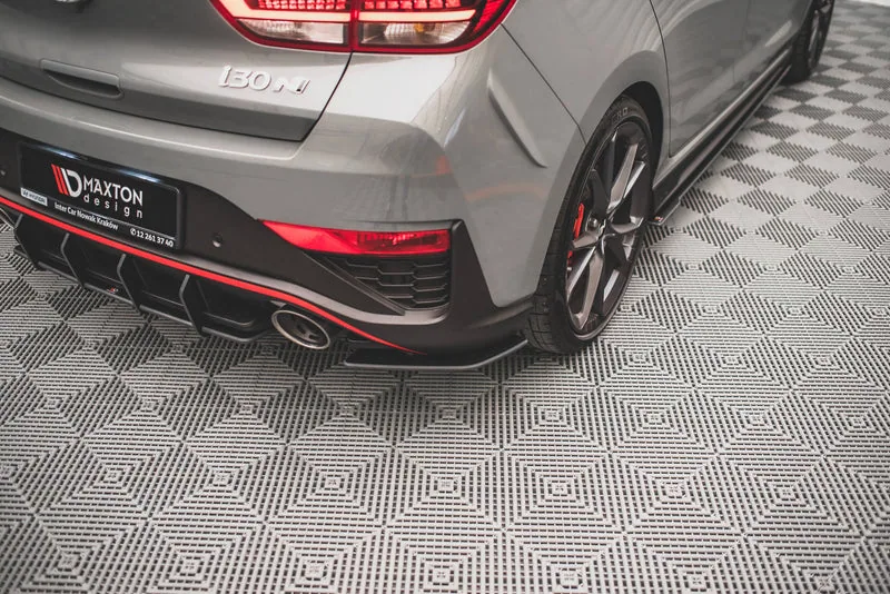 Rear side splitters Street Pro — Hyundai I30 N Hatchback Mk3 Facelift (2020–)