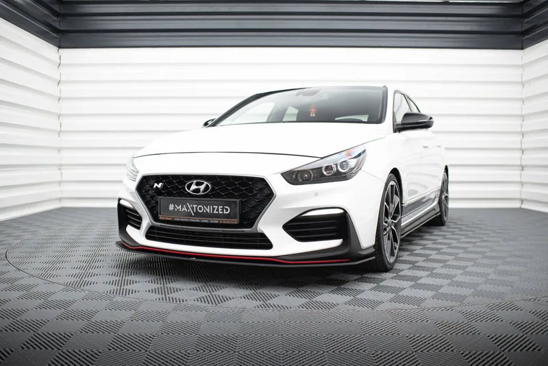 Front splitter Street Pro — Hyundai I30 N Mk3 Hatchback / Fastback (2007–2020)