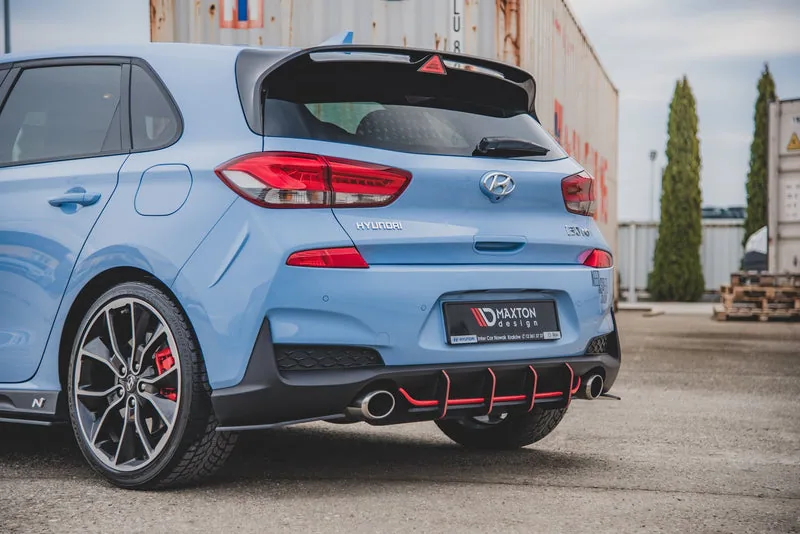 Rear valance Street Pro V.1 — Hyundai I30 N Mk3 Hatchback (2017–2020)