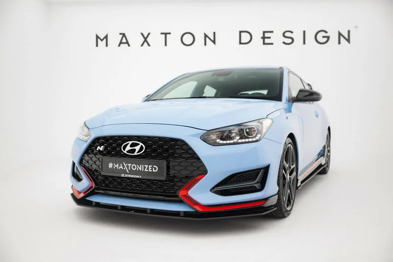 Front splitter Street Pro — Hyundai Veloster N Mk2 (2018–2022)