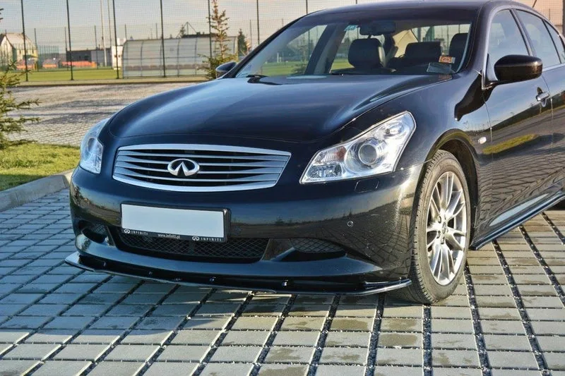 Передний сплиттер V.1 — Infiniti G37 Sedan