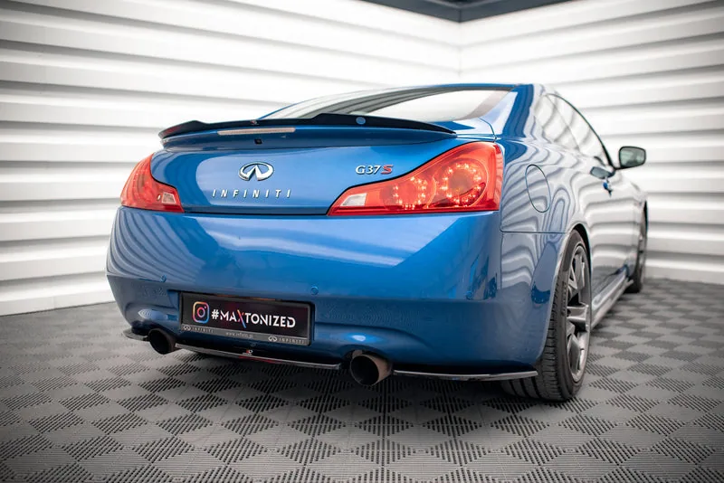 Rear splitter — Infiniti G37 Coupe