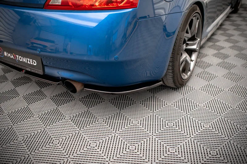 Rear side splitters — Infiniti G37 Coupe