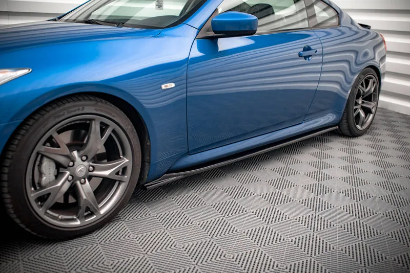 Side skirts — Infiniti G37 Coupe