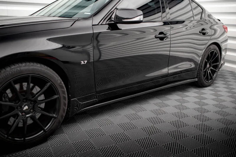 Side skirts V.1 — Infiniti Q50 S Mk1 (2013–2016)