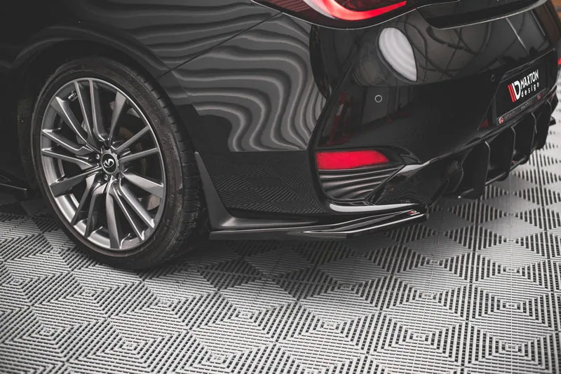 Задние боковые сплиттеры — Infiniti Q60 S Mk2 (2017–)