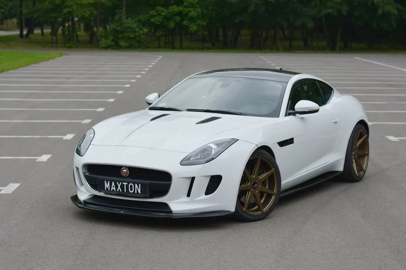 Передний сплиттер V.1 — Jaguar F-TYPE X152 (2013–2016)