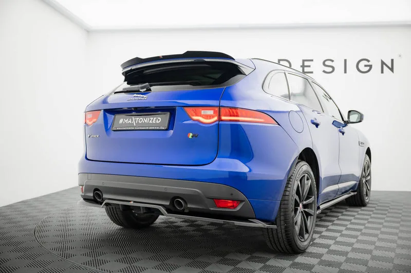 Rear splitter with vertical bars — Jaguar F-Pace R-Sport Mk1 (2016–2022)
