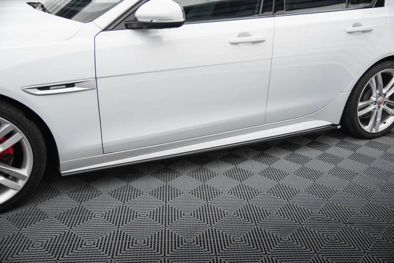 Side skirts — Jaguar XE R-Sport X760 (2015–2019)
