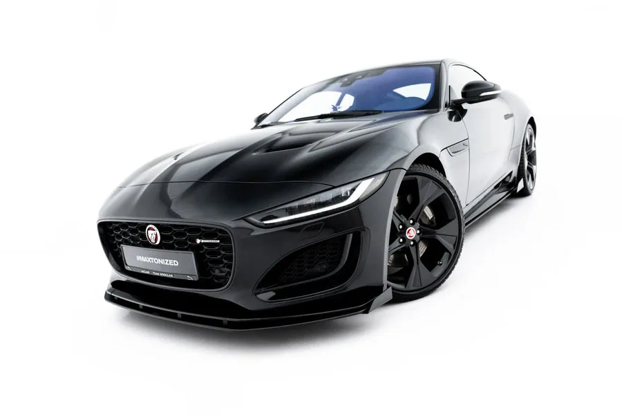 Front splitter Street Pro + flaps — Jaguar F-Type X152 Facelift 2