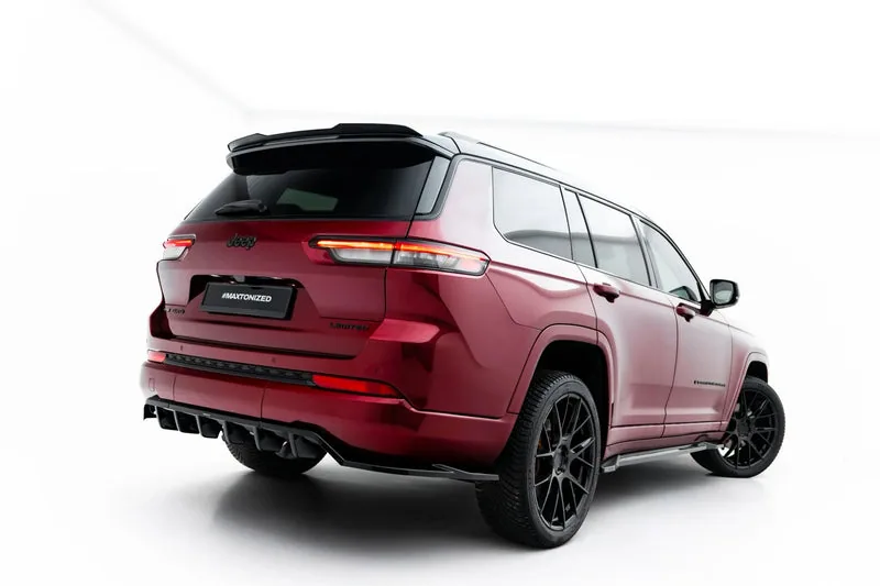 Задний сплиттер с вертикальными рёбрами — Jeep Grand Cherokee L Mk5 (2021–)