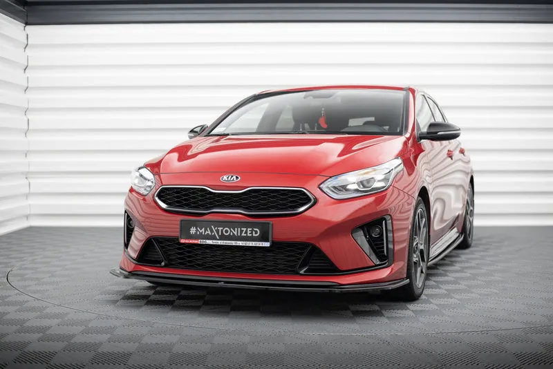 Front splitter V.1 — Kia Ceed GT / GT-Line Mk3 / Proceed Mk1 (2018–2021)