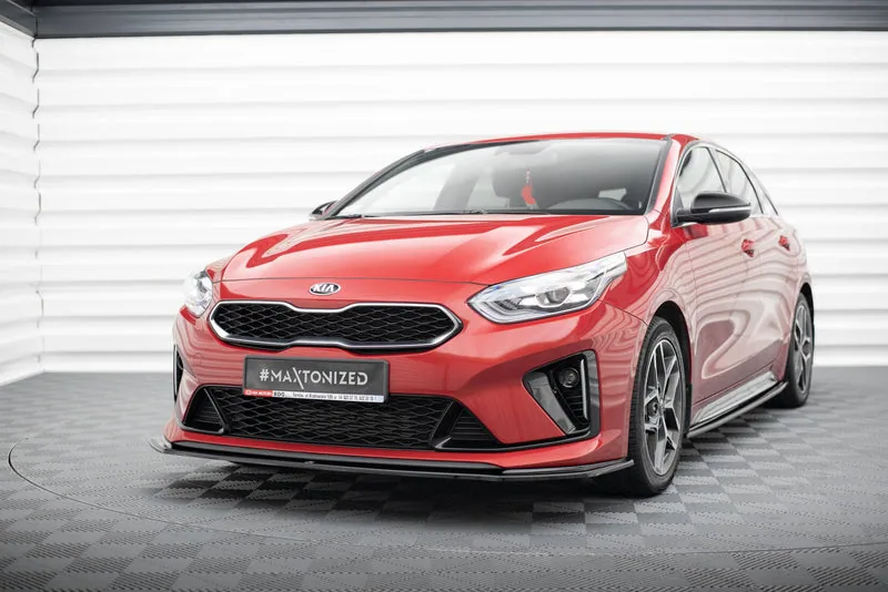 Front splitter V.3 — Kia Ceed GT / GT-Line Mk3 / Proceed Mk1 (2018–2021)