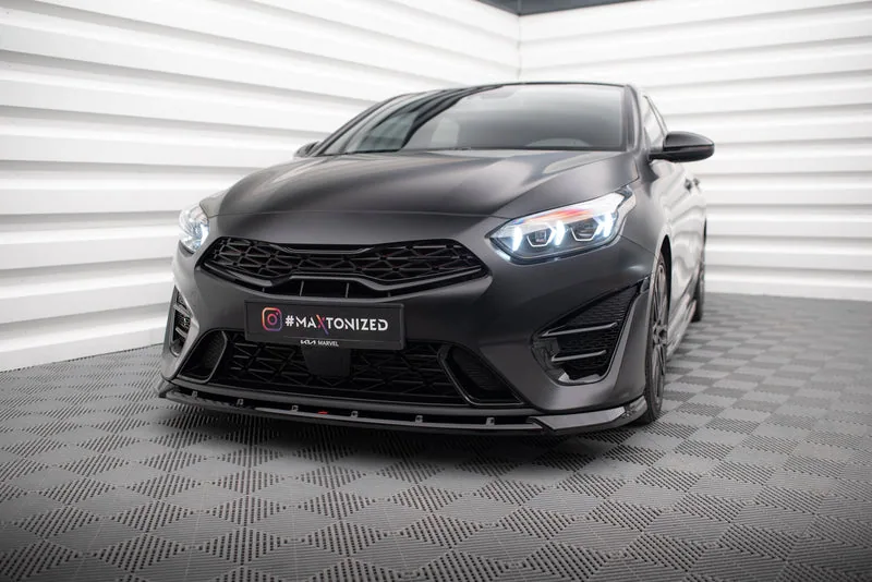Передний сплиттер V.2 — Kia Proceed GT Mk3 Facelift / Ceed GT / GT - Line Mk1 Facelift (2022–)
