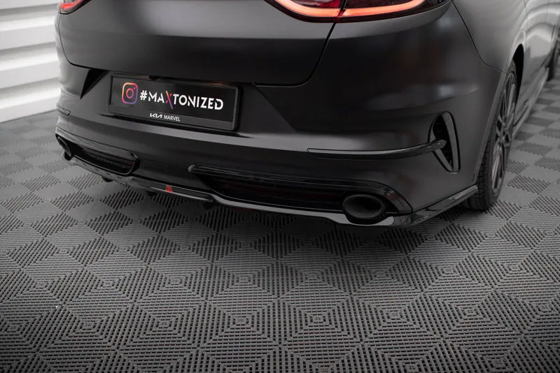 Rear splitter with vertical bars — Kia Proceed GT Mk1 Facelift (2022–)