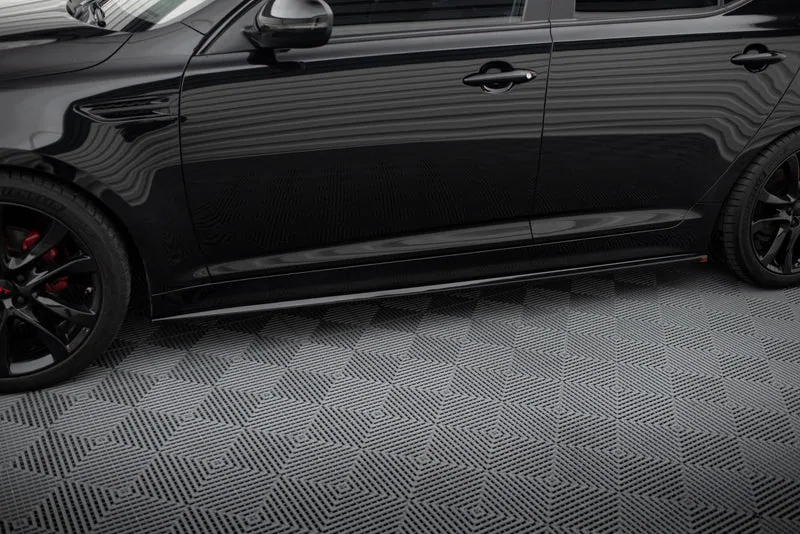 Side skirts — Kia Optima Mk3 (2010–2013)