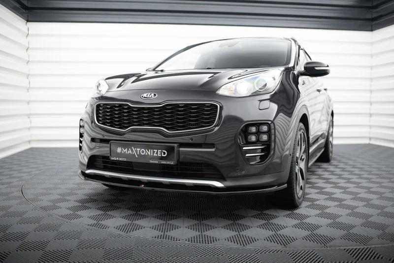 Esisplitter — Kia Sportage Mk4 GT-Line (2015–2018)