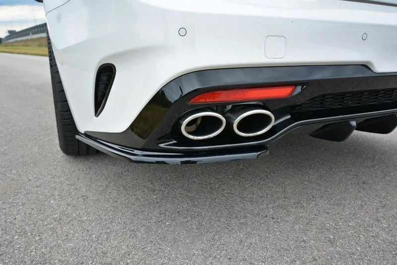Задние боковые сплиттеры — Kia Stinger Gt / GT-Line Mk1 (2017–2023)